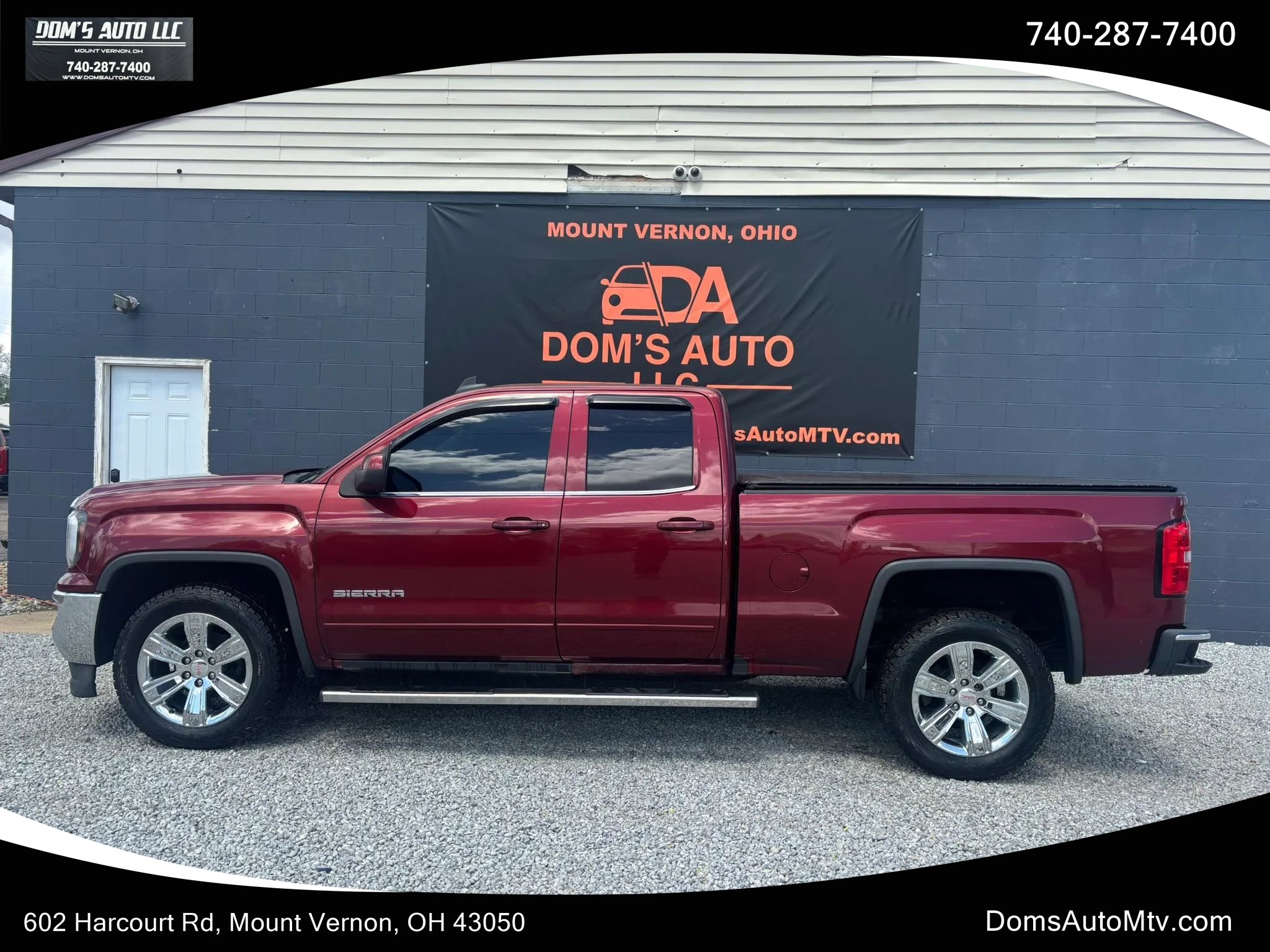 Used 2016 GMC Sierra 1500 SLE w/ SLE Value Package RWD image 1