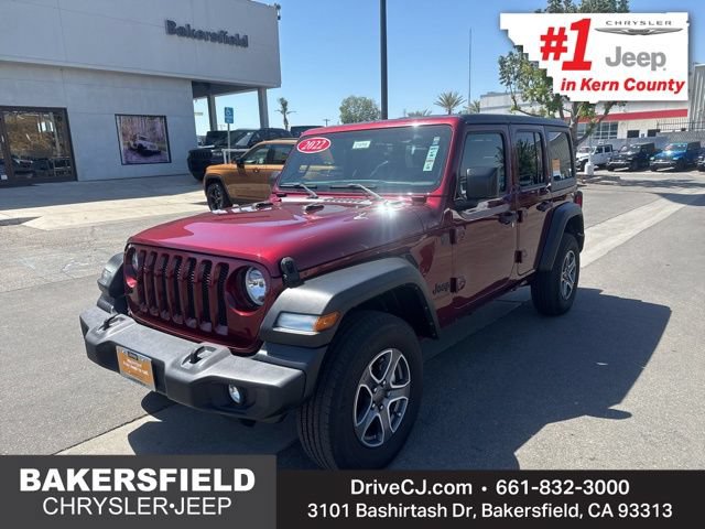 Certified 2022 Jeep Wrangler Unlimited Sport
