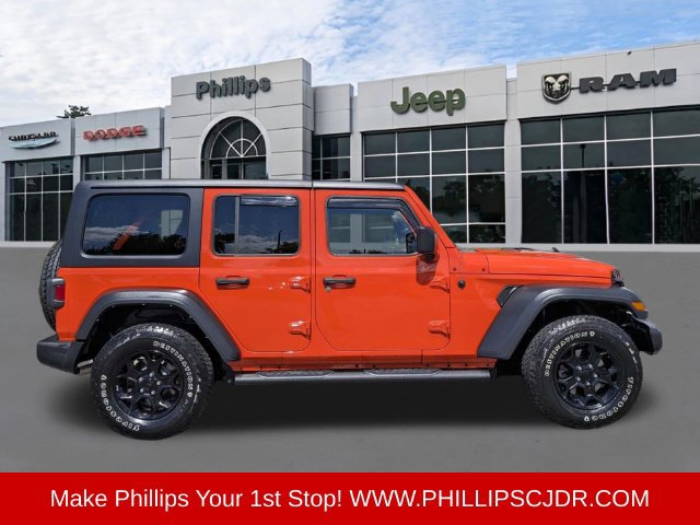 Certified 2023 Jeep Wrangler Unlimited Sport AWD/4WD image 2