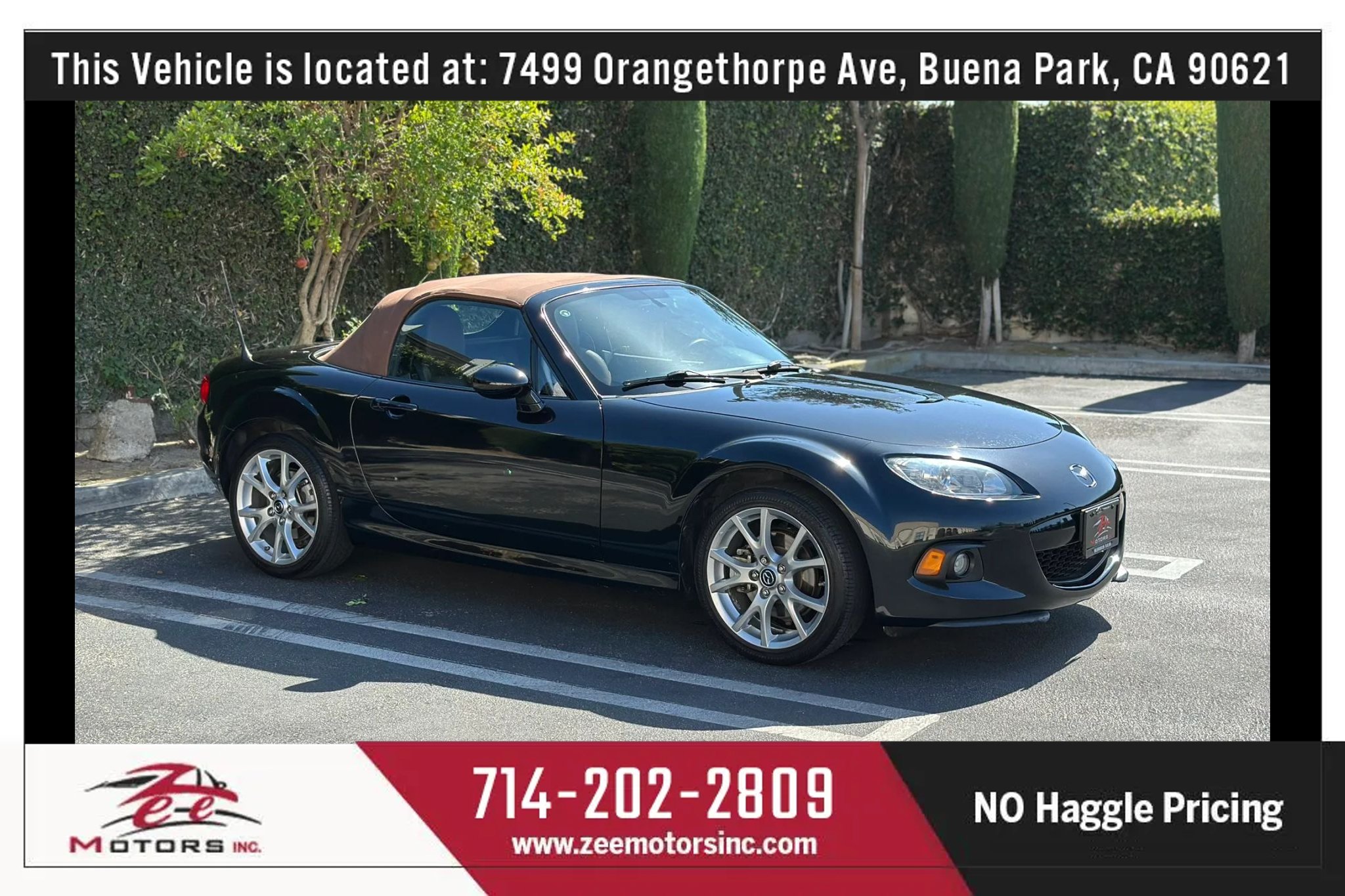 Used 2015 MAZDA MX-5 Miata Grand Touring w/ Premium Package RWD image 4