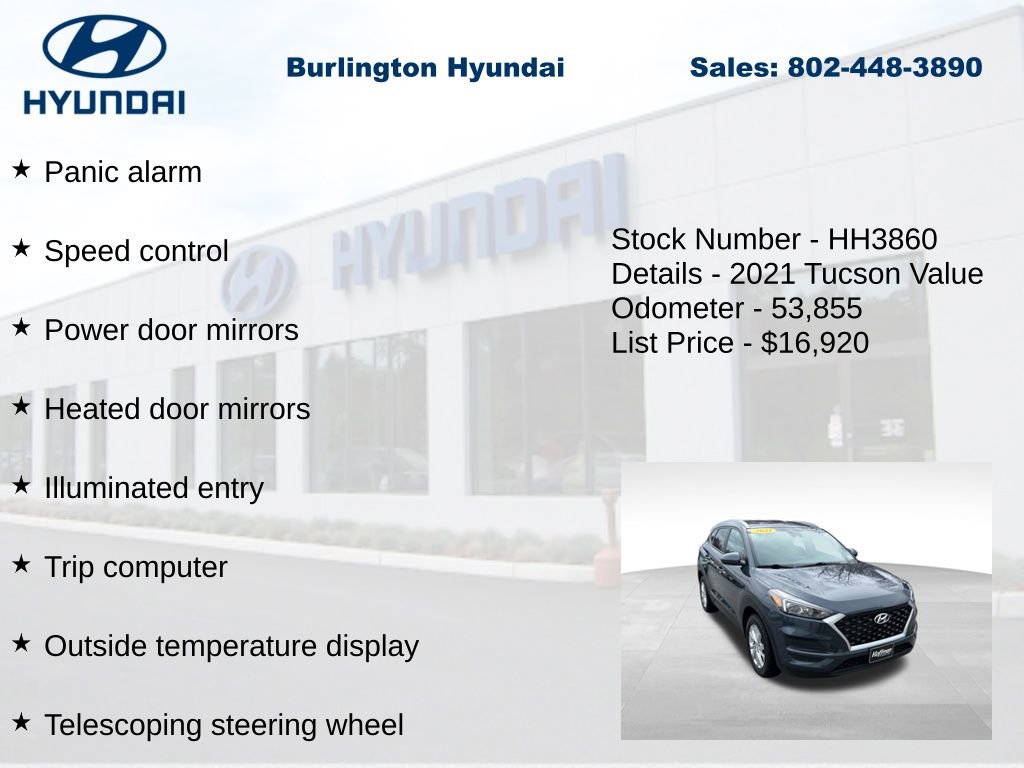 Certified 2021 Hyundai Tucson Value image 20