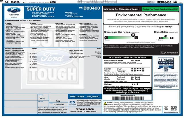 Used 2021 Ford F250 XLT w/ Snow Plow Prep Package AWD/4WD image 54