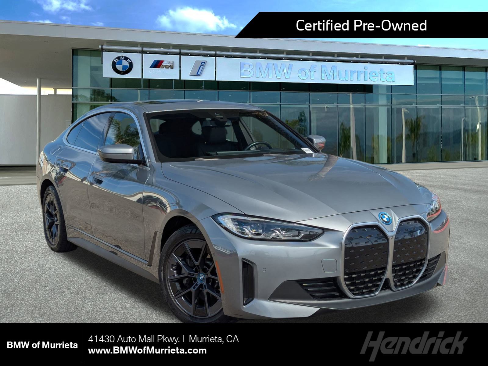 Certified 2023 BMW i4 eDrive40 w/ Premium Package