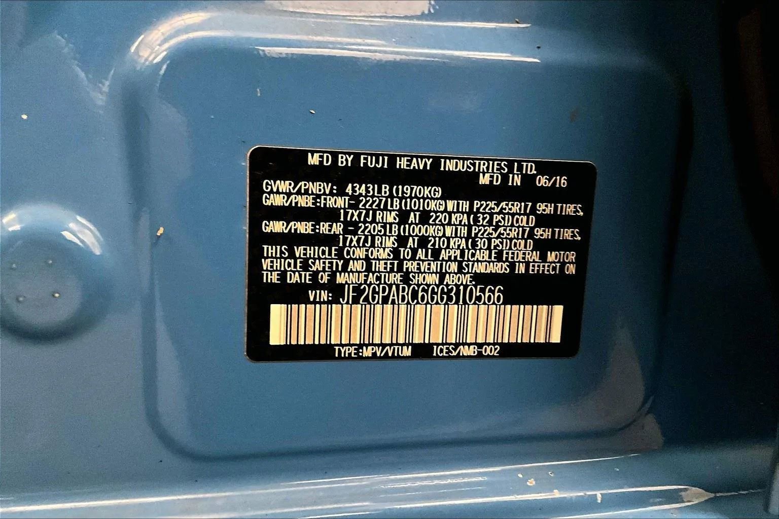 Used 2016 Subaru Crosstrek 2.0i Premium image 33