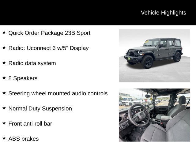 Used 2020 Jeep Wrangler Unlimited Sport AWD/4WD image 7