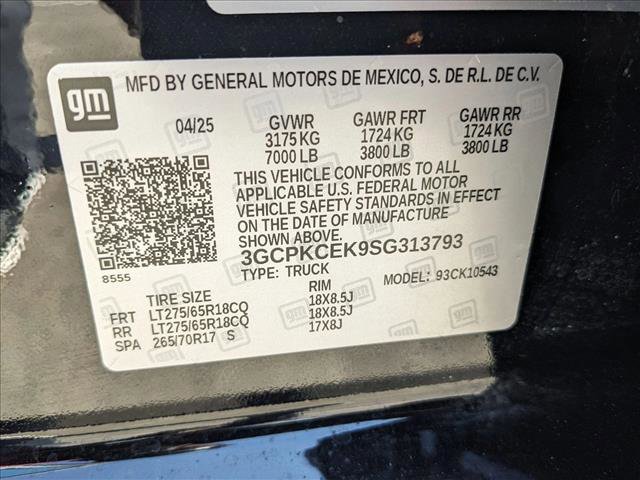 Used 2025 Chevrolet Silverado 1500 Custom Trail Boss image 24