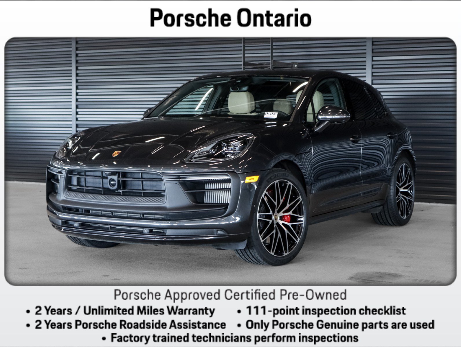 Certified 2023 Porsche Macan GTS