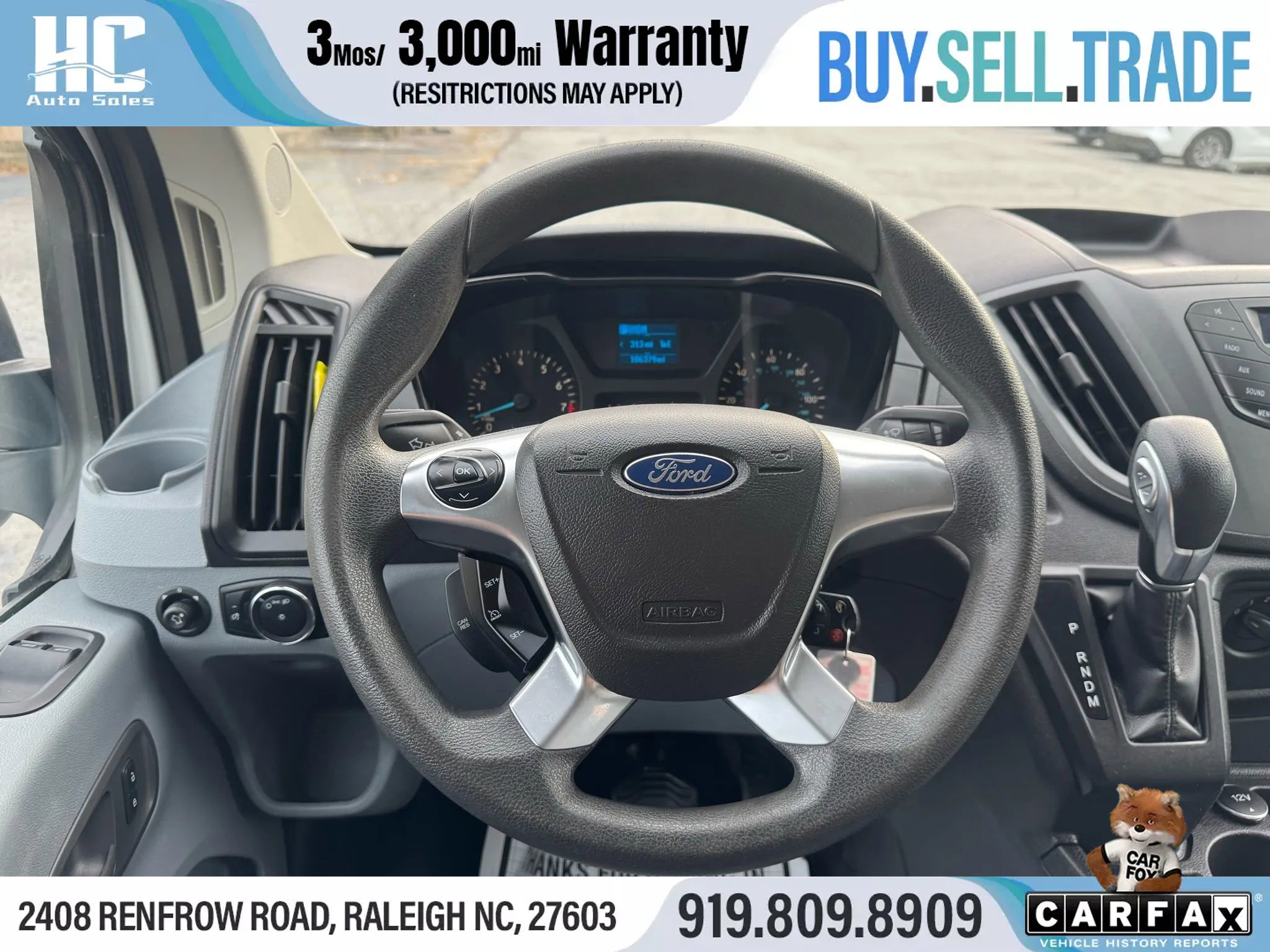 Used 2015 Ford Transit 350 148 Low Roof w/ Exterior Upgrade Package image 21