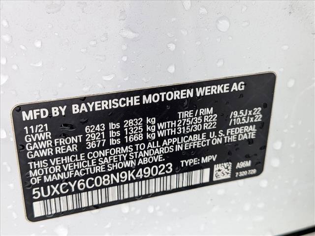 Certified 2022 BMW X6 xDrive40i w/ M Sport Package AWD/4WD image 27