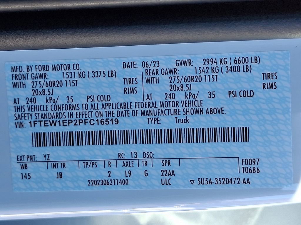 Certified 2023 Ford F150 XL w/ STX Appearance Package image 28