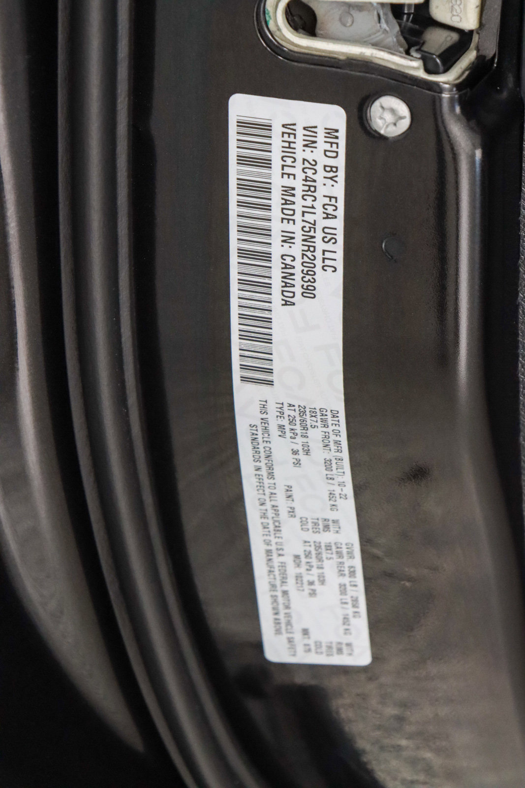 Used 2022 Chrysler Pacifica Touring-L w/ S Appearance Package image 33