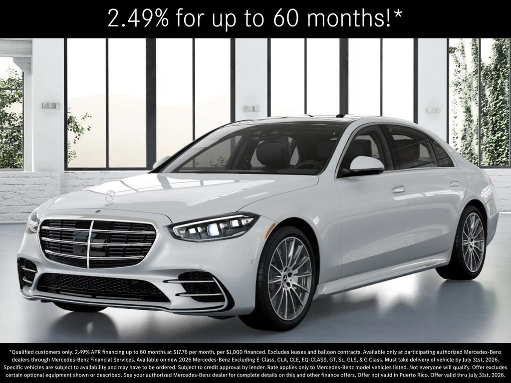 New 2026 Mercedes-Benz S 580 4MATIC Sedan image 1