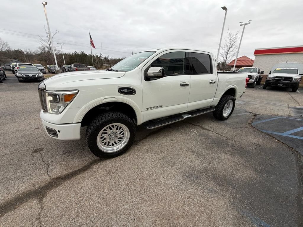 Used 2017 Nissan Titan Platinum Reserve w/ Off-Road Package AWD/4WD image 3