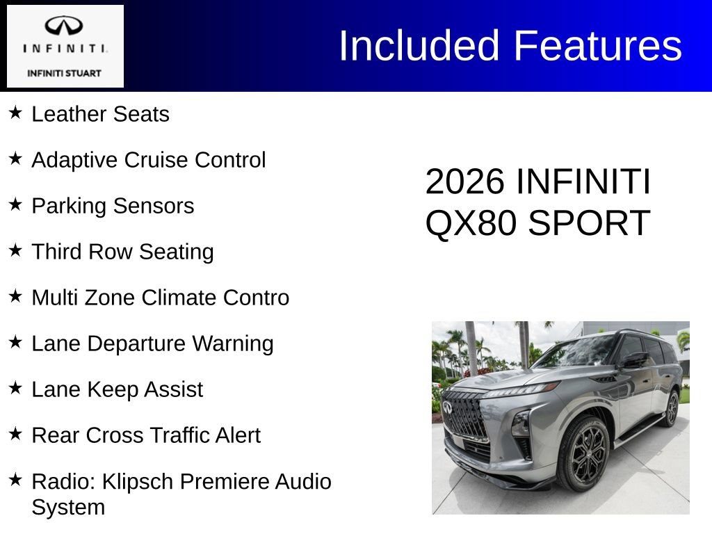 Certified 2026 INFINITI QX80 4WD image 3