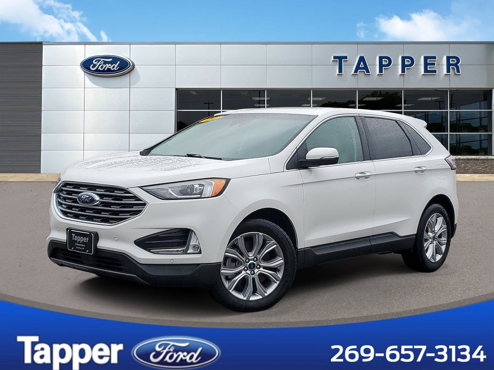 Used 2021 Ford Edge Titanium AWD/4WD image 1