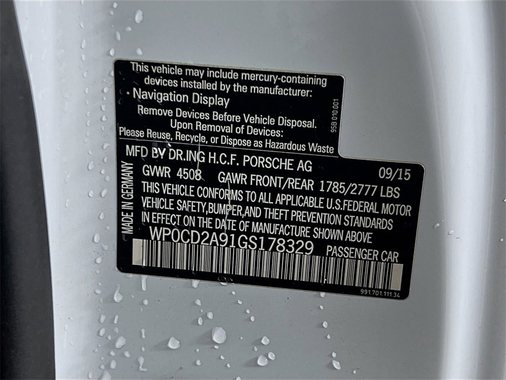 Certified 2016 Porsche 911 Turbo image 32