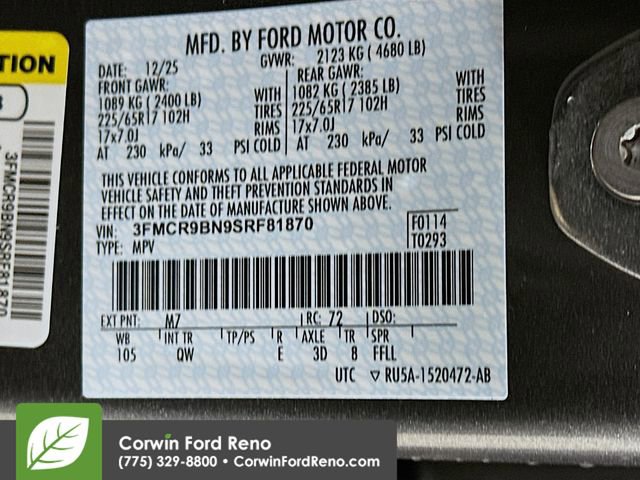 New 2025 Ford Bronco Sport Big Bend image 32