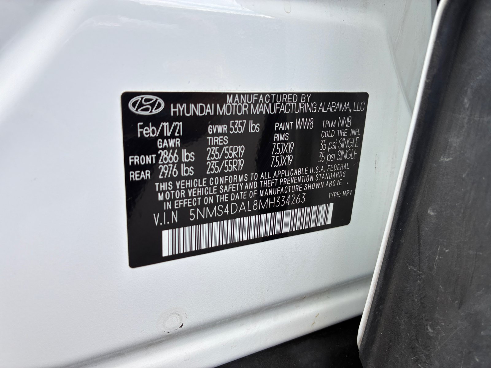 Used 2021 Hyundai Santa Fe Limited AWD/4WD image 25