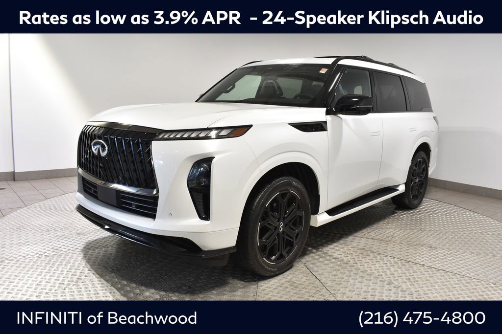 Certified 2026 INFINITI QX80 4WD w/ Sport Exterior Package
