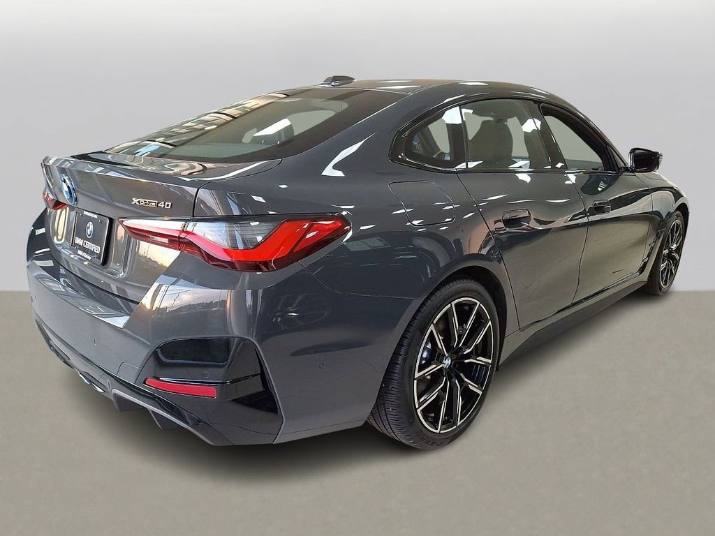 Certified 2025 BMW i4 xDrive40i w/ M Sport Package AWD/4WD image 3