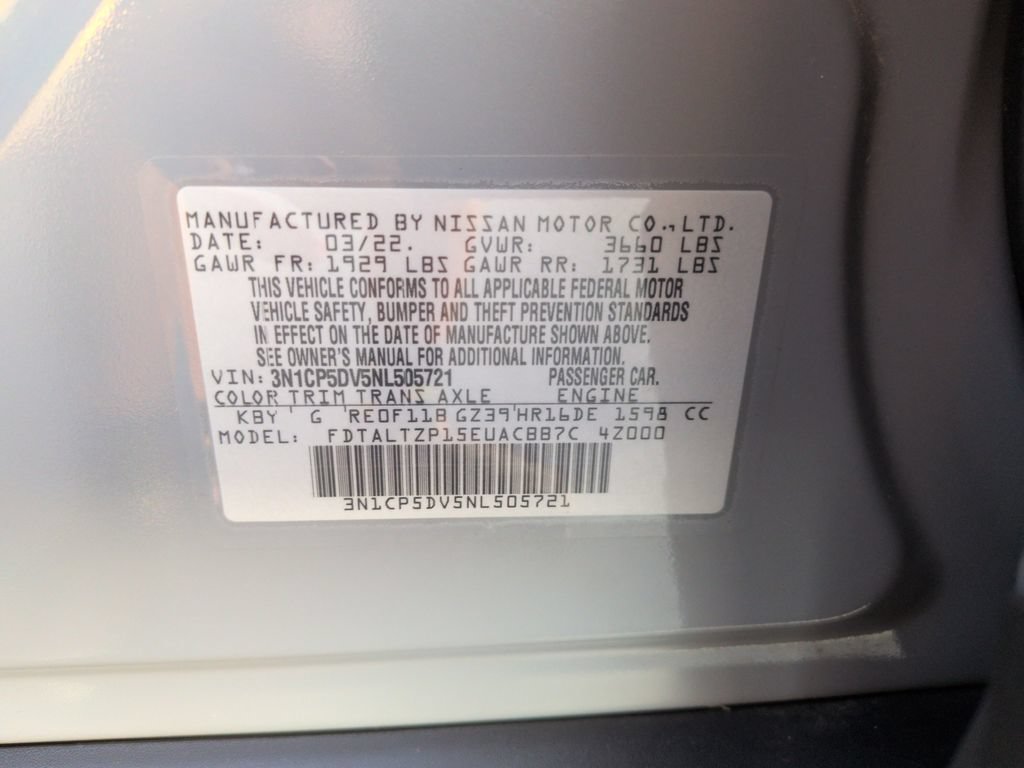 Used 2022 Nissan Kicks SR w/ Premium Package FWD image 29