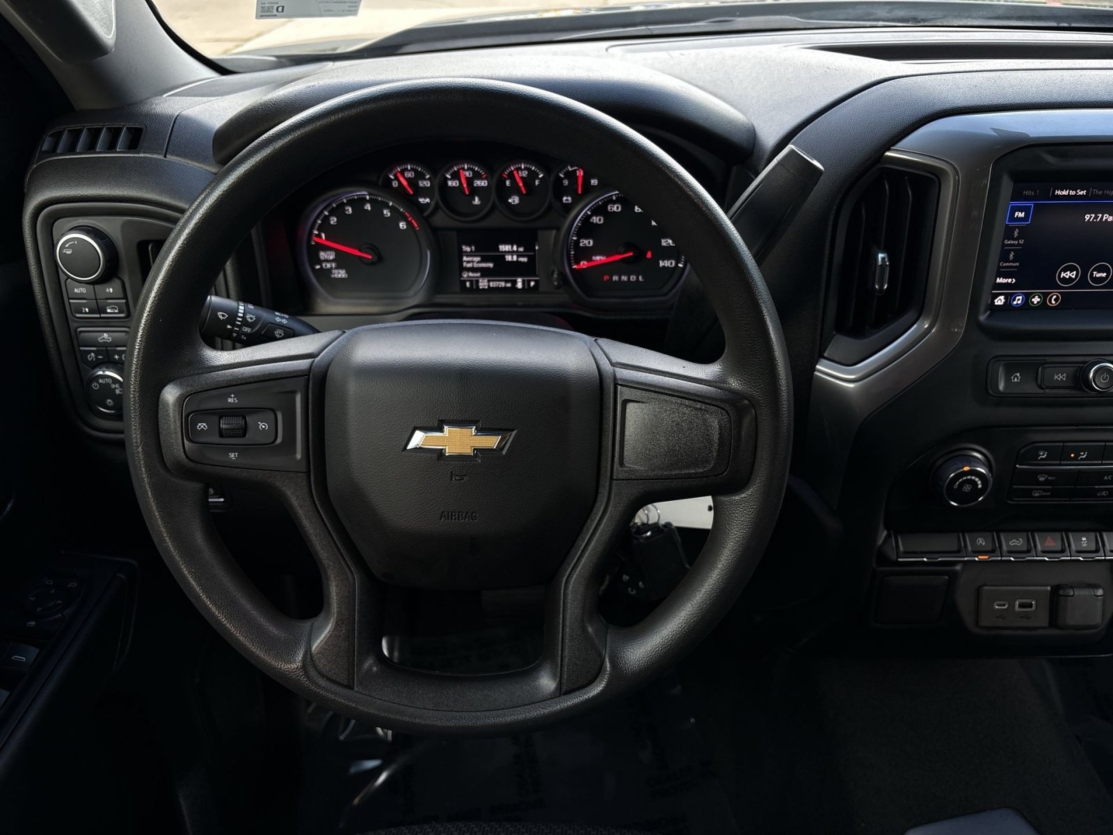 Used 2021 Chevrolet Silverado 1500 Custom w/ LPO, Dark Essentials Package AWD/4WD image 24