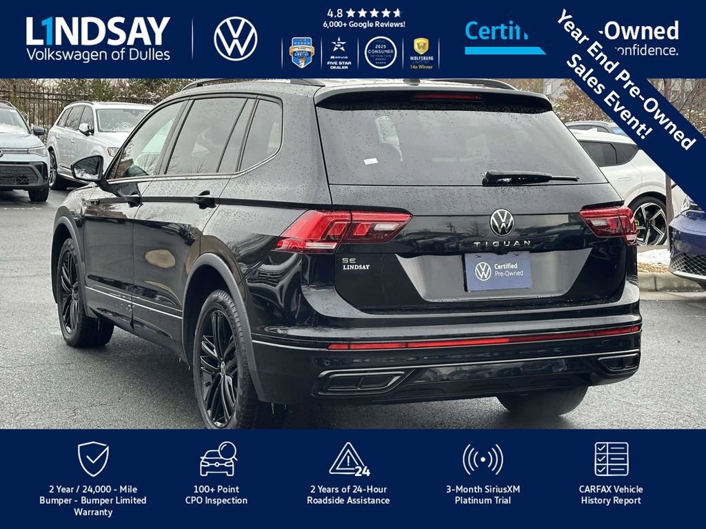 Certified 2022 Volkswagen Tiguan SE R-Line image 5