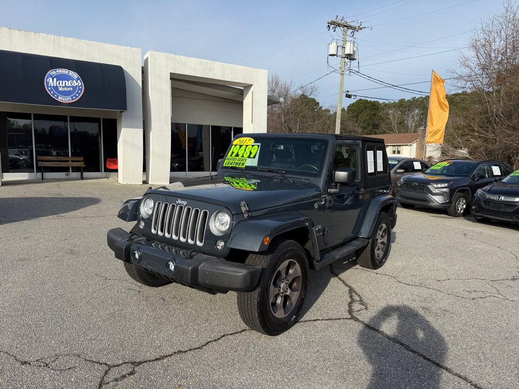 Used 2017 Jeep Wrangler Sahara image 1