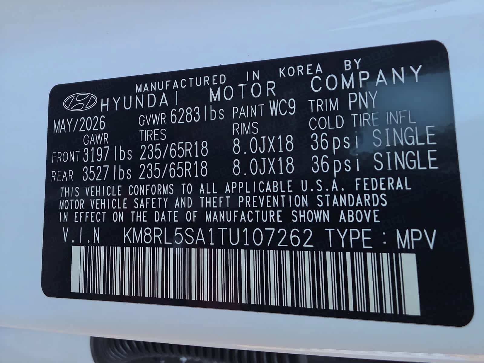New 2026 Hyundai Palisade FWD Hybrid image 34