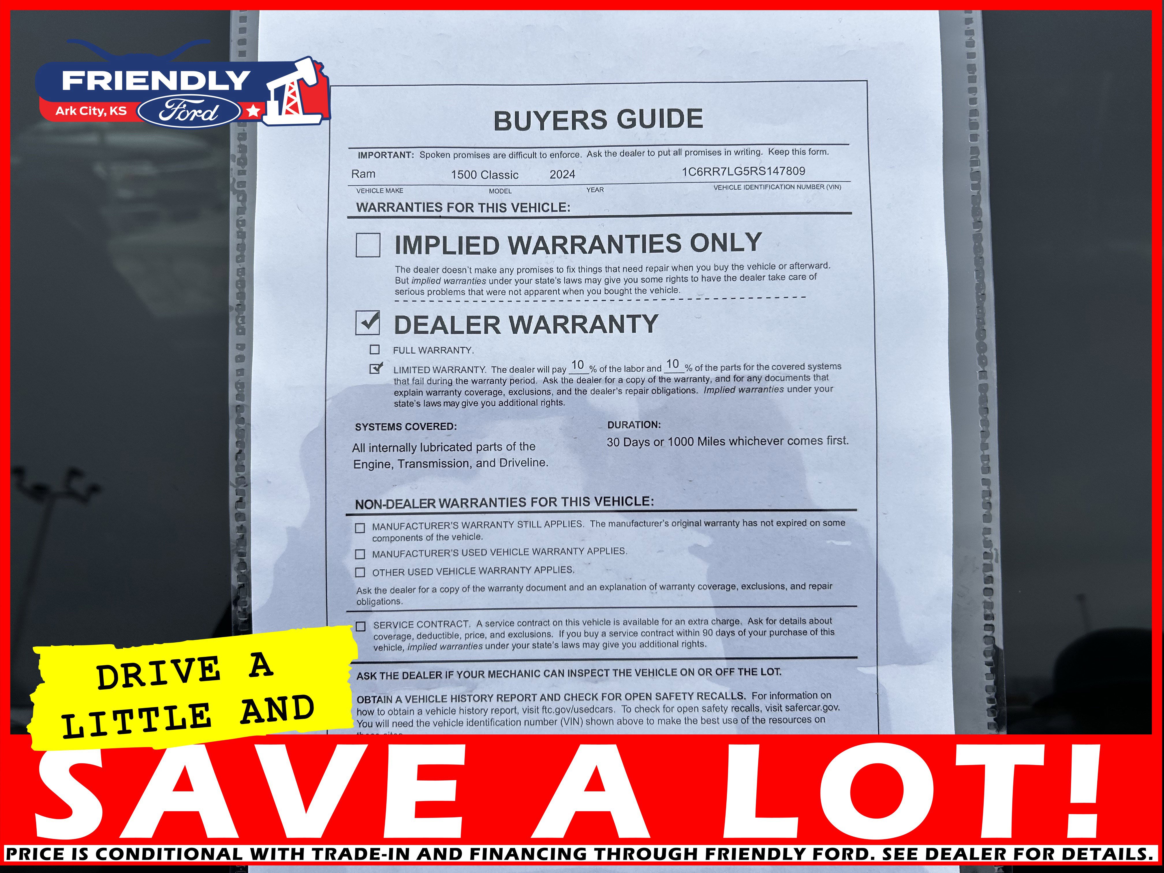 Used 2024 RAM 1500 Classic Warlock image 19