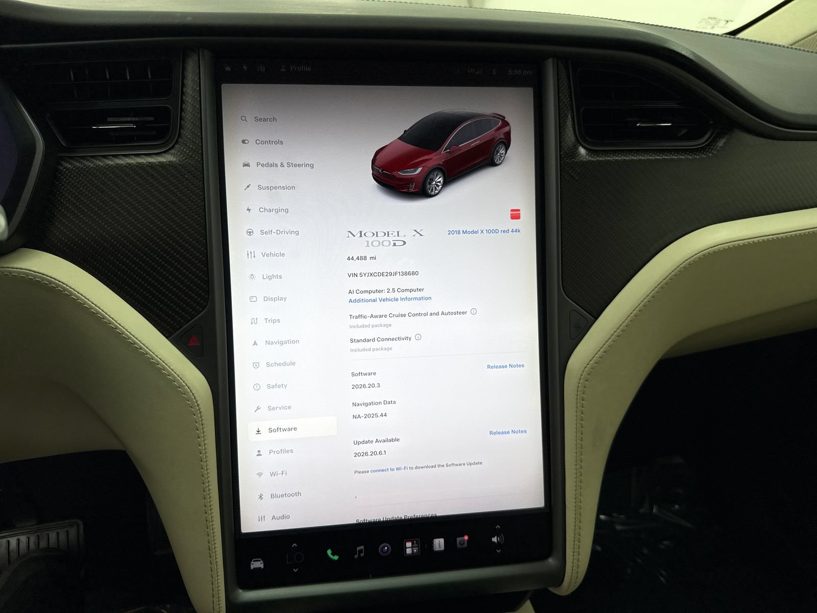Used 2018 Tesla Model X 100D AWD/4WD image 34