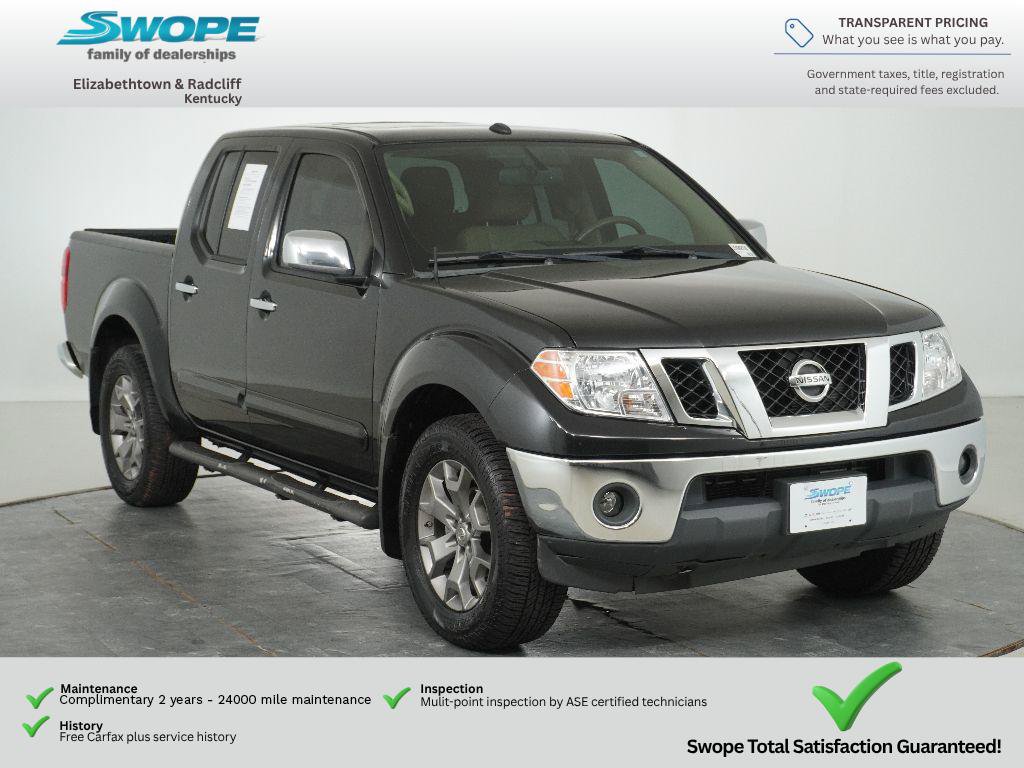 Certified 2019 Nissan Frontier SL
