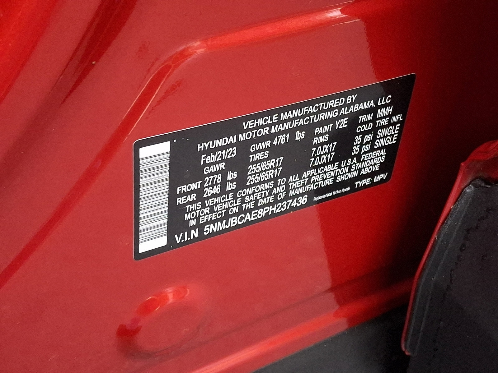 Certified 2023 Hyundai Tucson SEL image 28