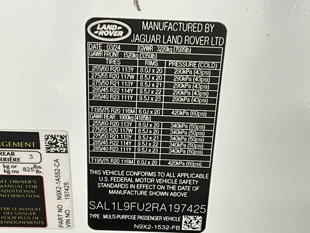 Certified 2024 Land Rover Range Rover Sport Dynamic SE image 30