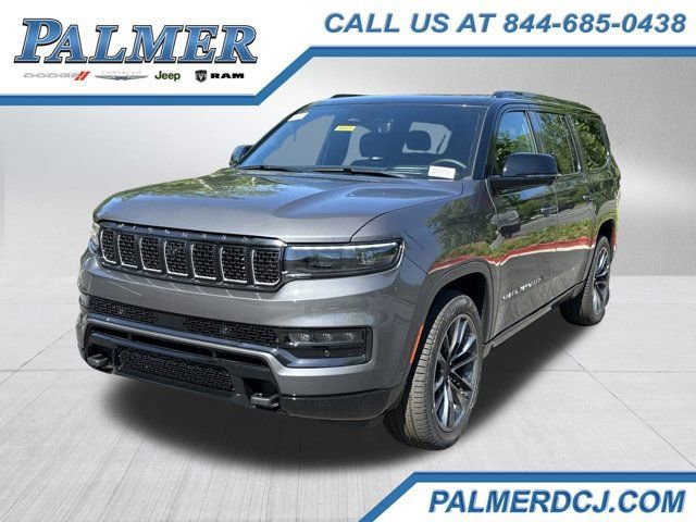 New 2025 Jeep Grand Wagoneer L Series II Obsidian w/ Quick Order Packagew 28T