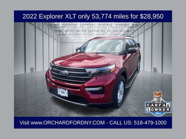 Used 2022 Ford Explorer XLT w/ Equipment Group 202A AWD/4WD image 1