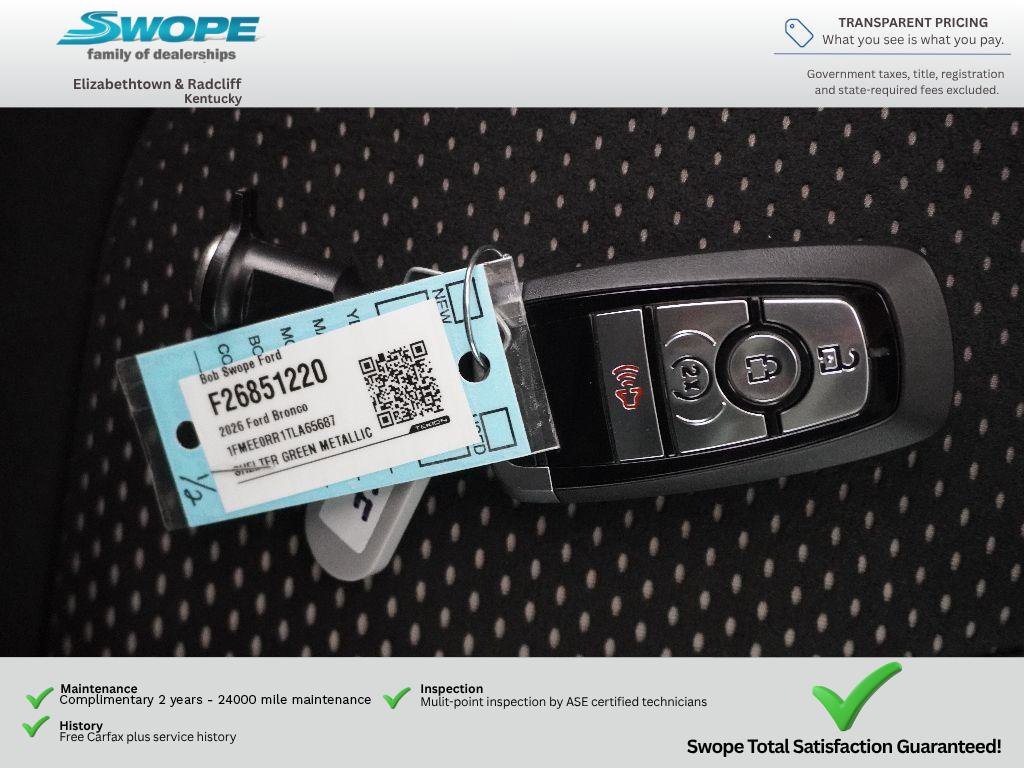 New 2026 Ford Bronco Raptor w/ Interior Carbon Fiber Pack AWD/4WD image 35