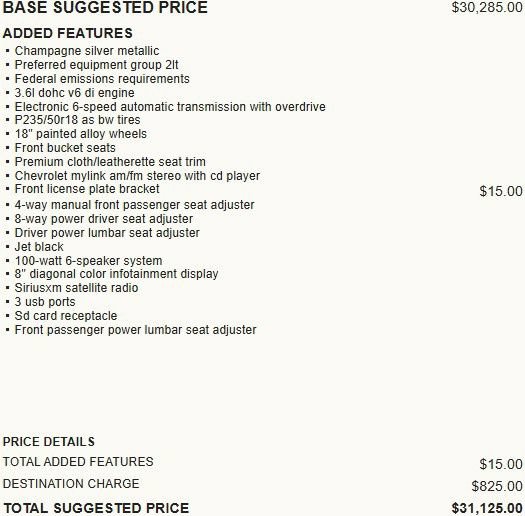 Used 2015 Chevrolet Impala LT image 2