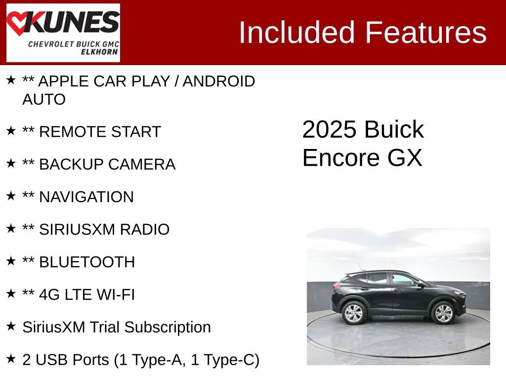 Used 2025 Buick Encore GX Preferred AWD/4WD image 2