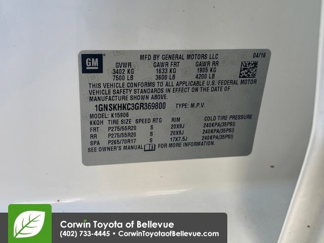 Used 2016 Chevrolet Suburban LT image 10