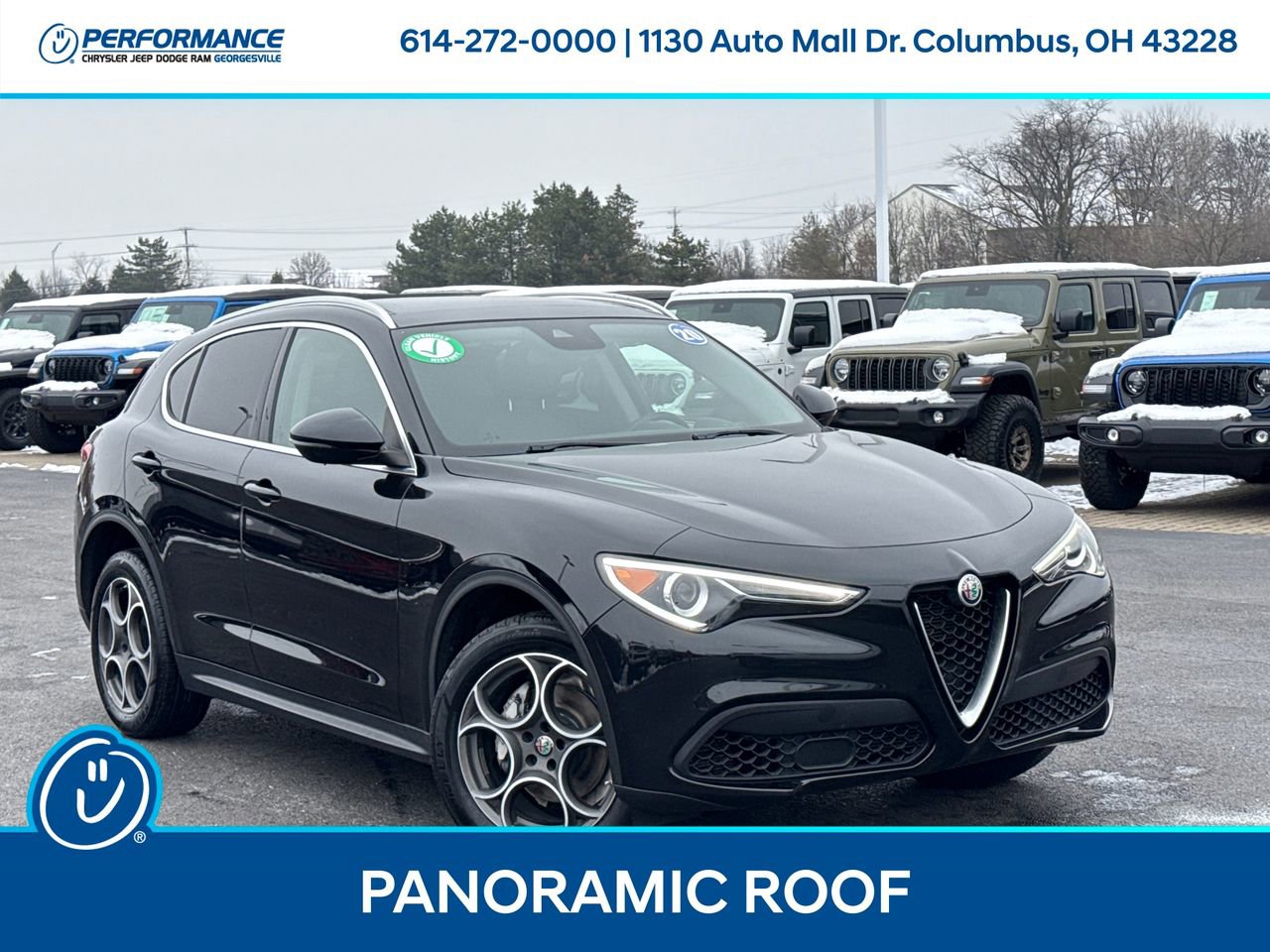 Used 2020 Alfa Romeo Stelvio Sport w/ Cold Weather Package