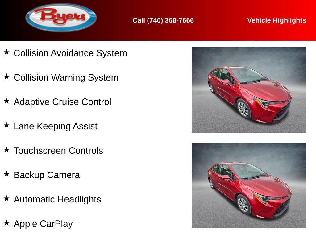 Used 2025 Toyota Corolla LE FWD image 9
