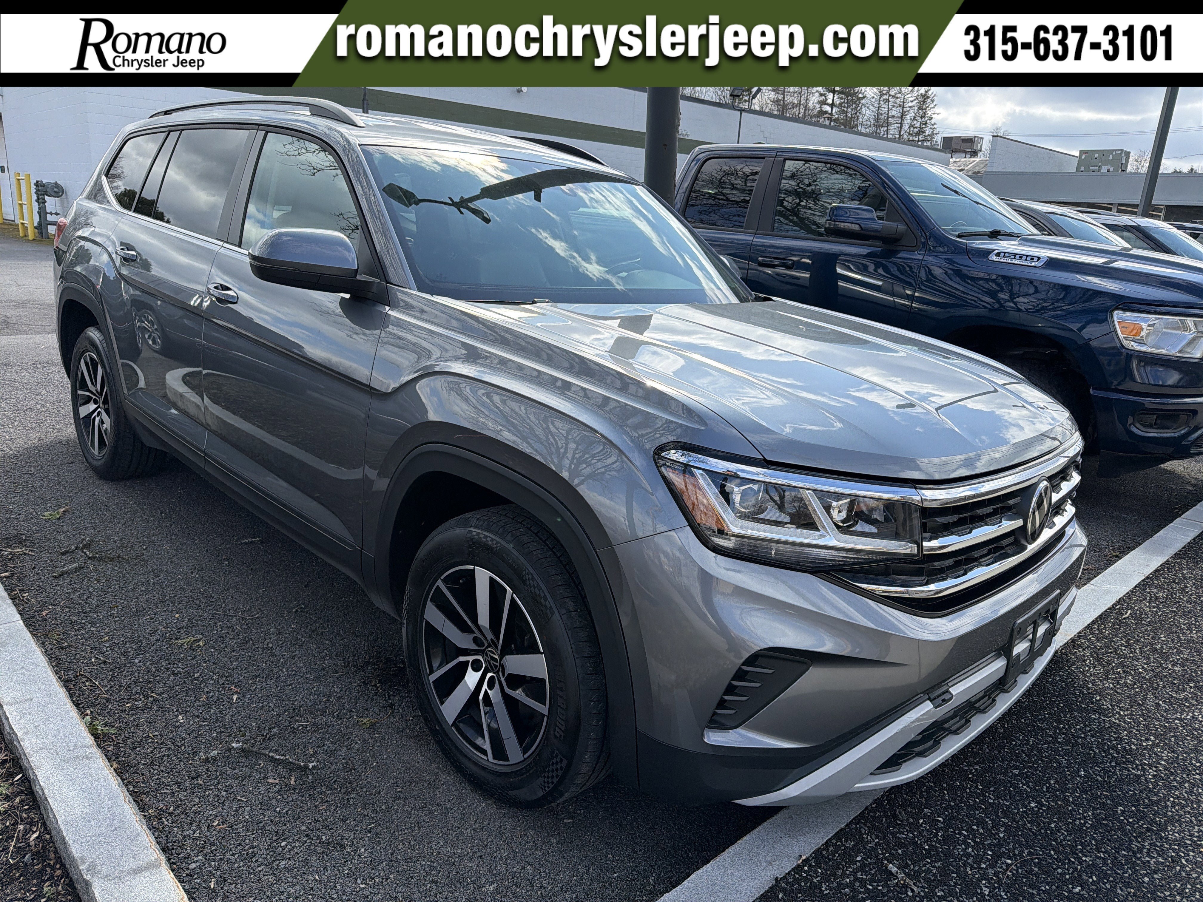 Used 2022 Volkswagen Atlas SE AWD/4WD image 1