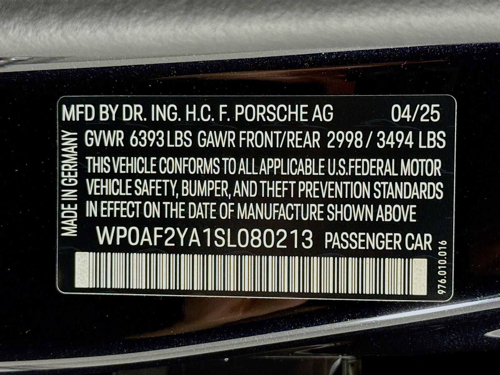 New 2025 Porsche Panamera Turbo image 34