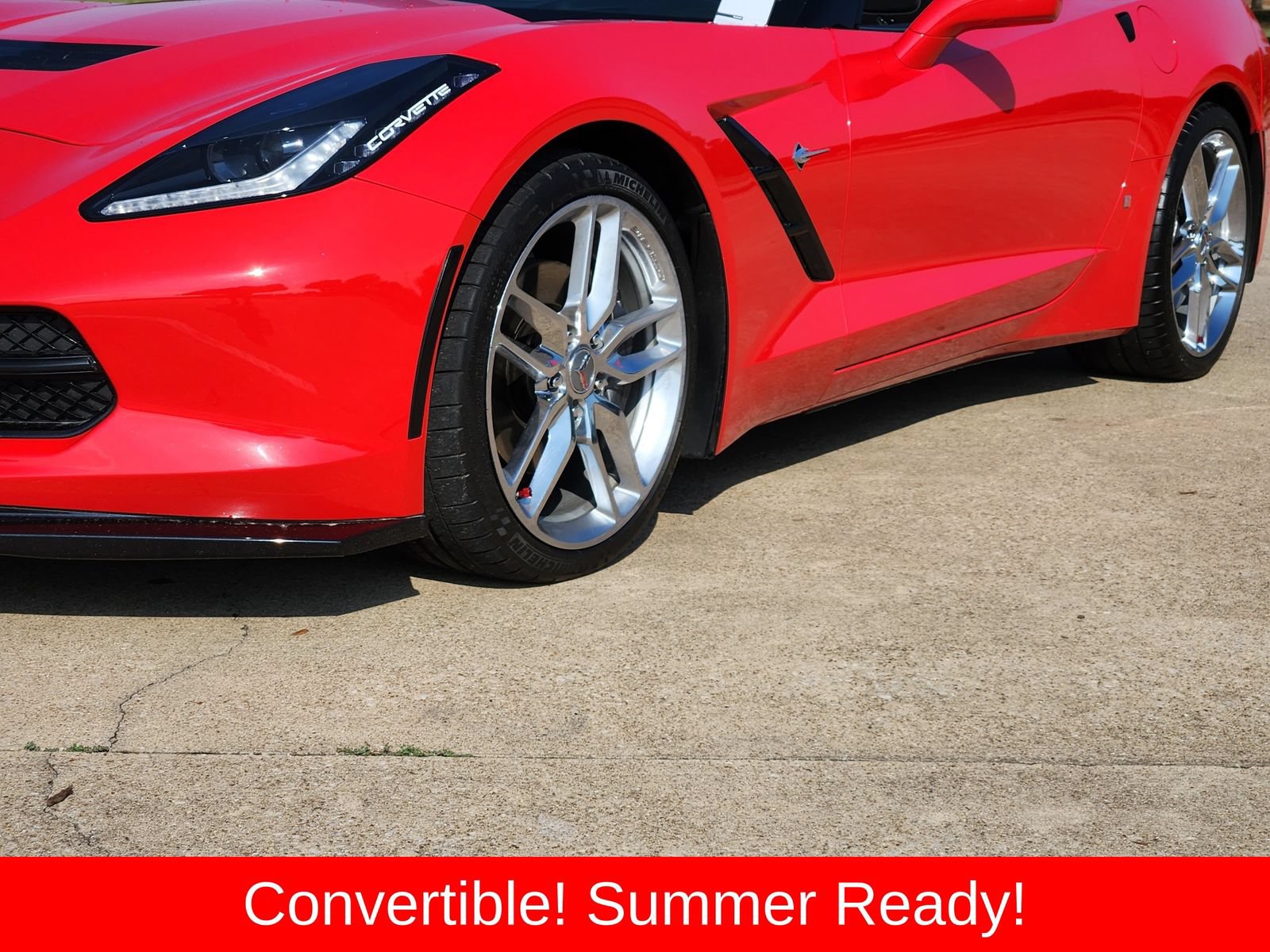 Used 2018 Chevrolet Corvette Stingray Convertible w/ 3LT Preferred Equipment Group RWD image 12