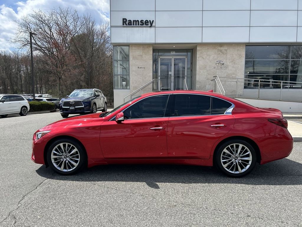 Certified 2023 INFINITI Q50 Luxe w/ Cargo Package image 5