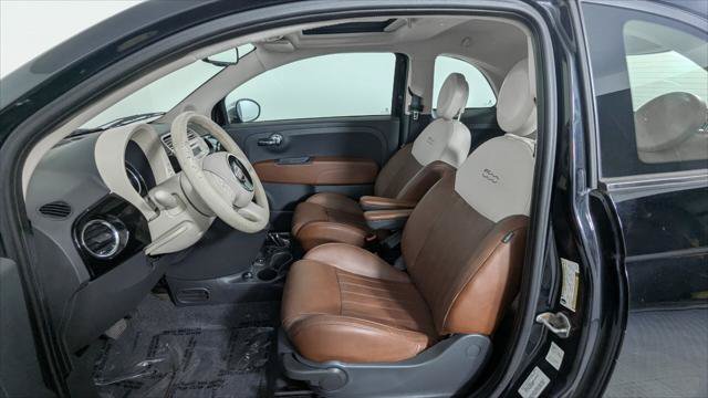 Used 2015 FIAT 500 Lounge w/ Luxury Leather Package FWD image 14