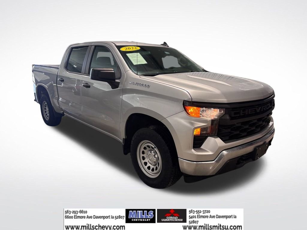 Used 2022 Chevrolet Silverado 1500 W/T w/ WT Value Package image 3