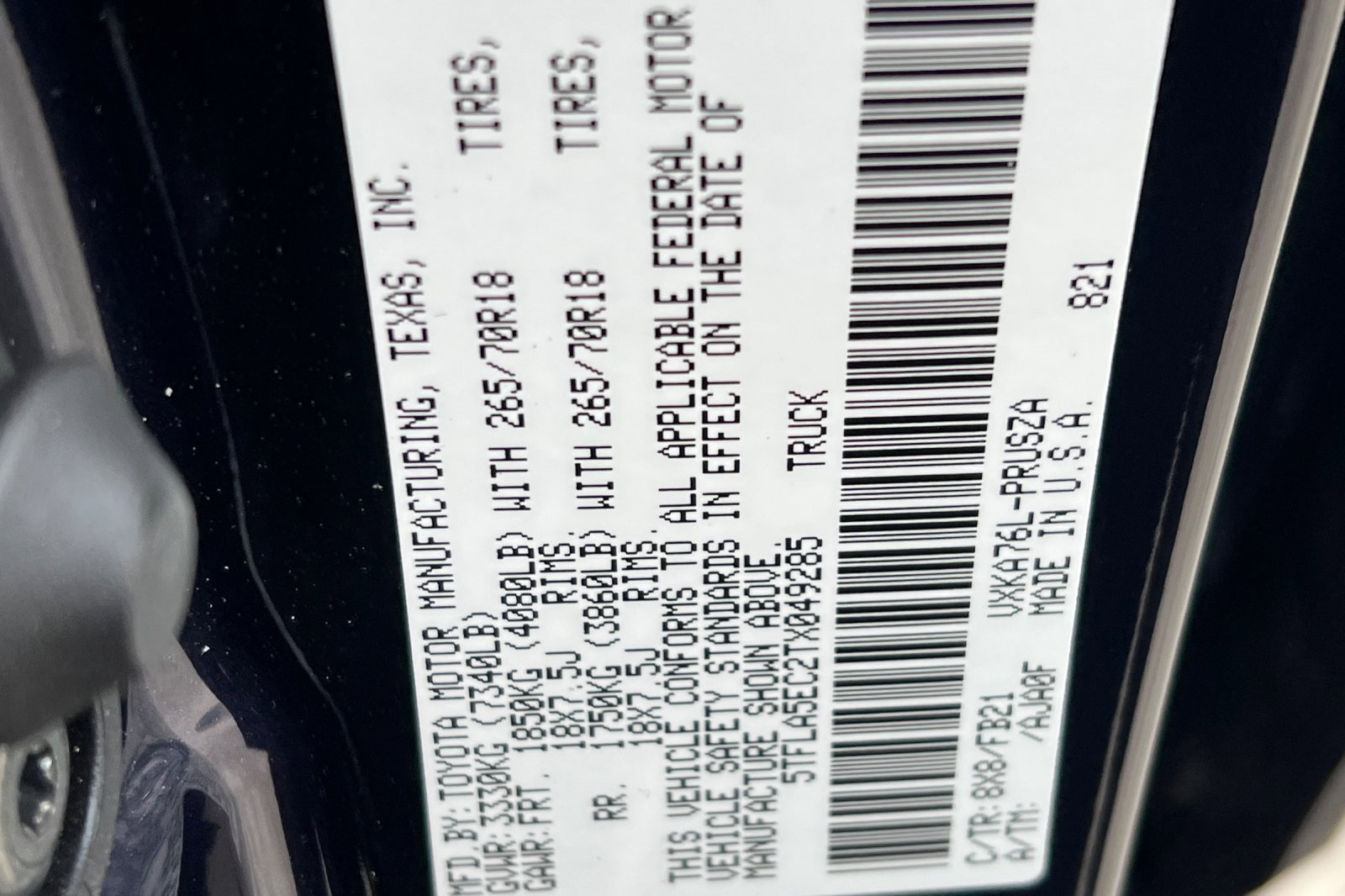 New 2026 Toyota Tundra SR5 w/ TRD Off-Road Package image 21