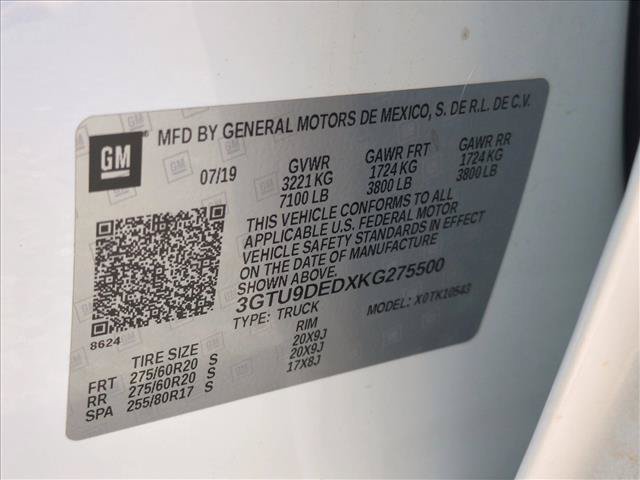 Used 2019 GMC Sierra 1500 SLT w/ SLT Premium Plus Package AWD/4WD image 22